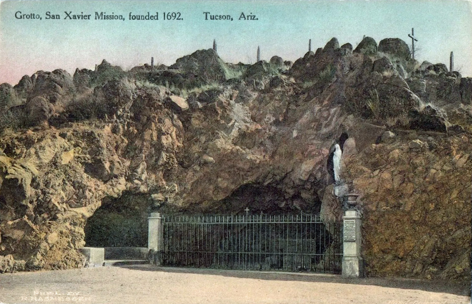 Tucson, AZ: Mission San Xavier Grotto