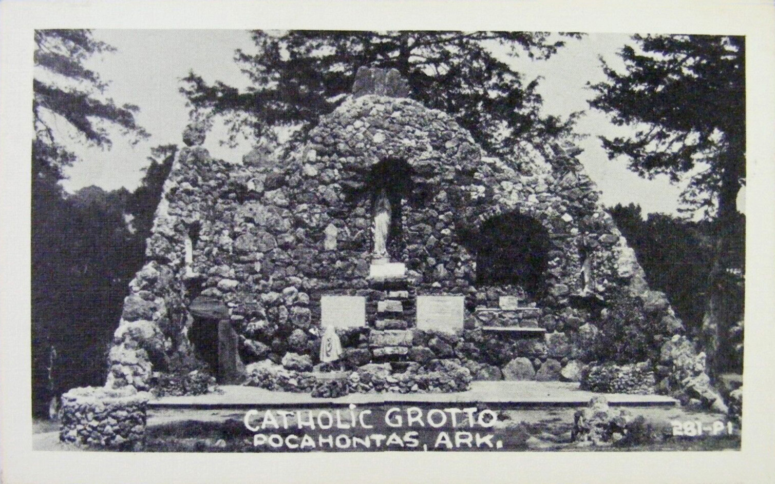 Pocahontas, AL: St. Paul’s Church Grotto